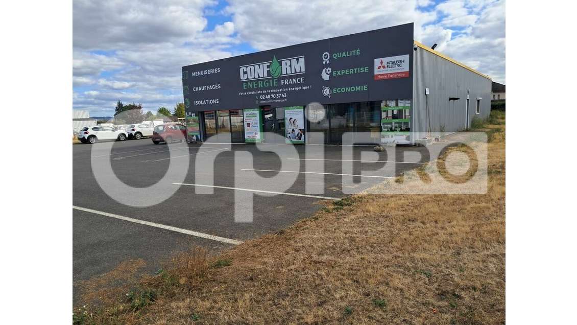 A louer superbe local 370m² empl N° 1 Montluçon 