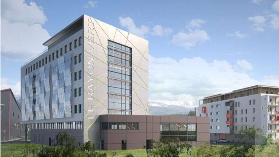 Bureaux neufs et modernes 407m² R+3 à Échirolles