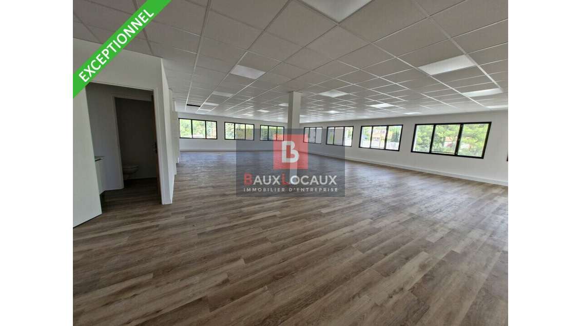 Bureaux 831m² divisibles neufs à louer à Eguilles 