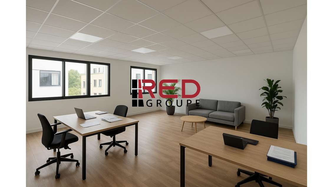 Bureau neuf 99m² R+1 à louer Eguilles Jallassières