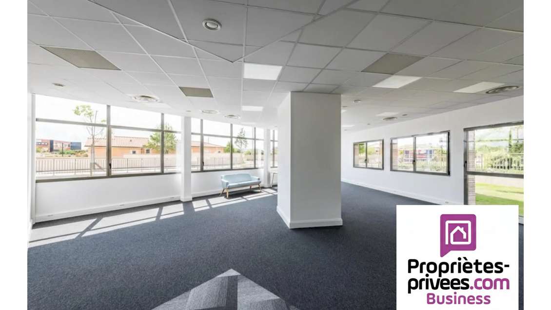 A louer bureaux rénovés 146m² R+1 à Colomiers