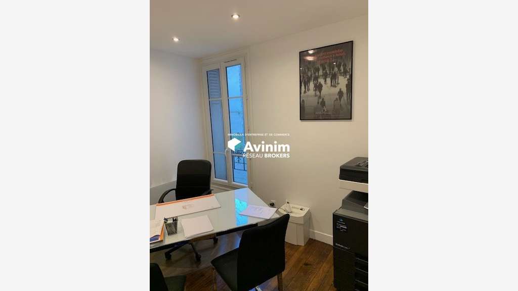 A louer bureau 55m² RDC en plein coeur d'Enghien