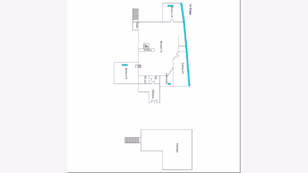Ateliers et bureaux 868m² à louer à Essert