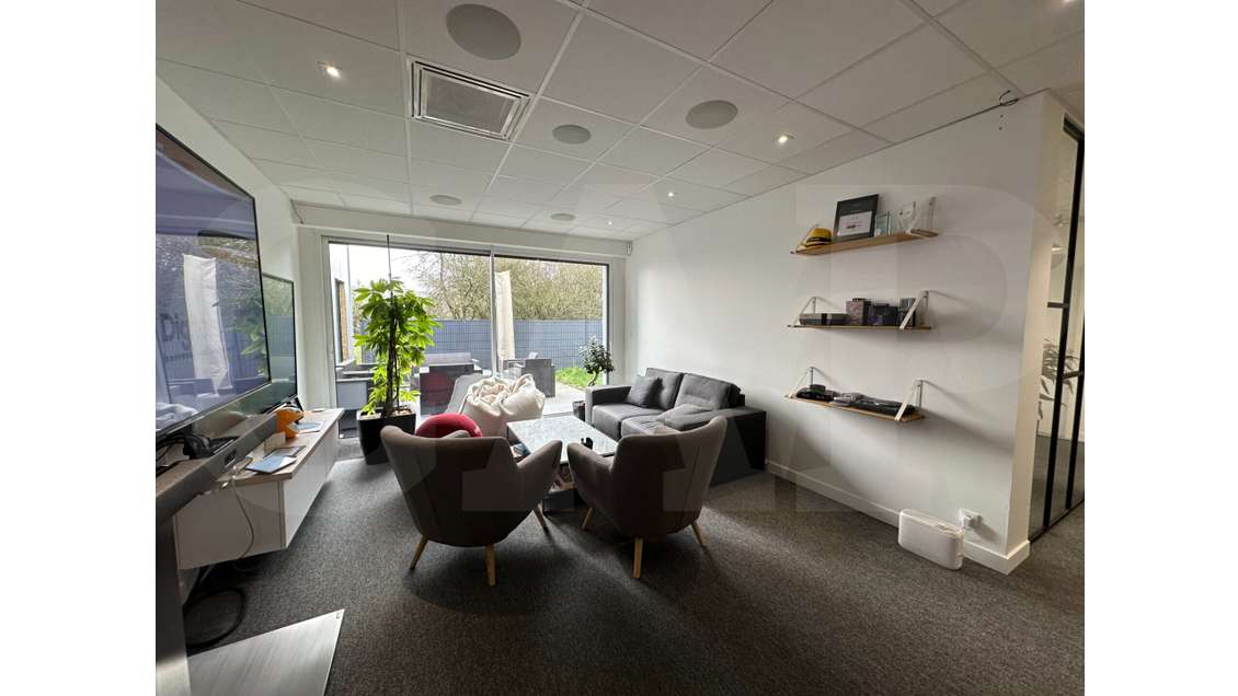 A louer bureaux 500m² à Cesson-Sévigné Ecopole 