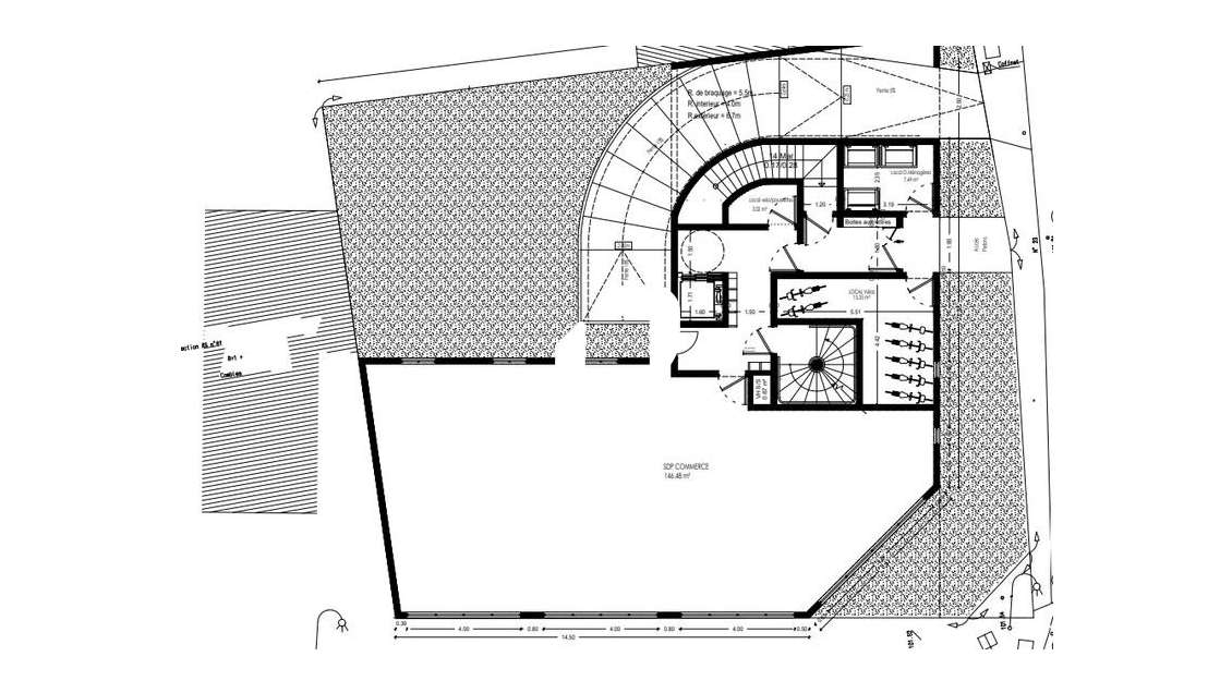 A louer Bureaux 146m² Fontenay sous bois