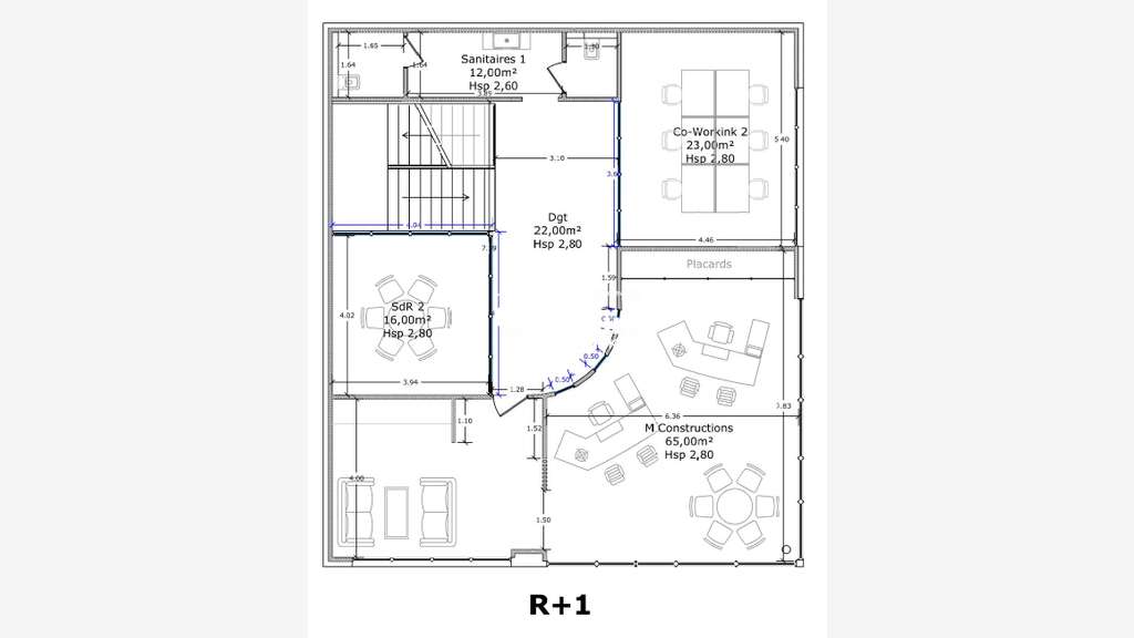 Bureaux premiums 300m² à louer à Dole Foucherans