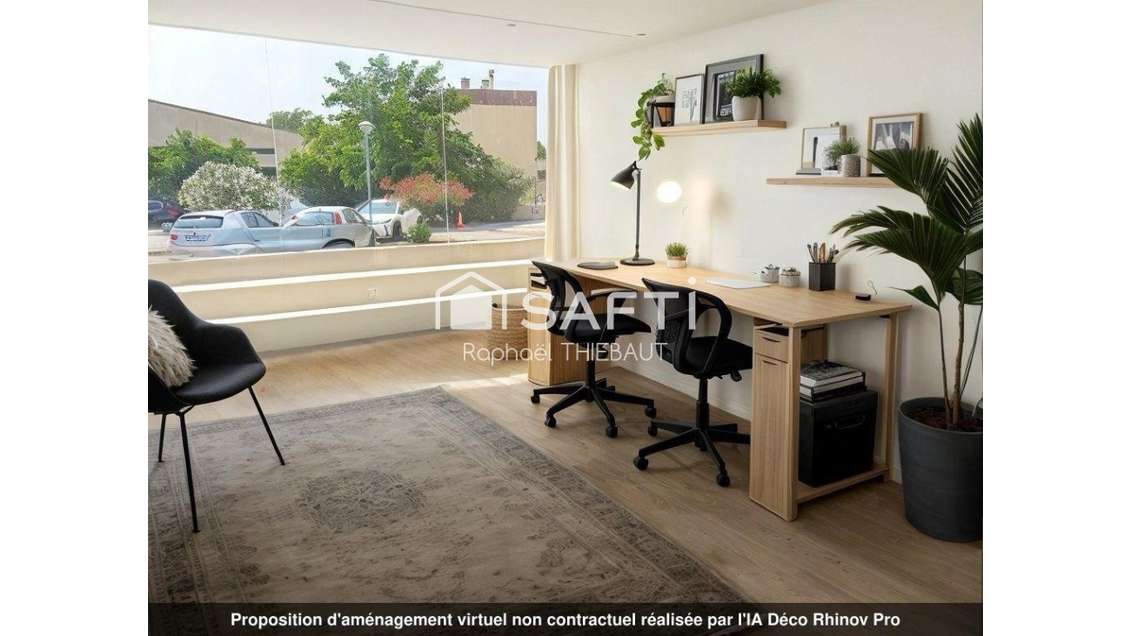 Local professionnel en duplex 70m² avec garage