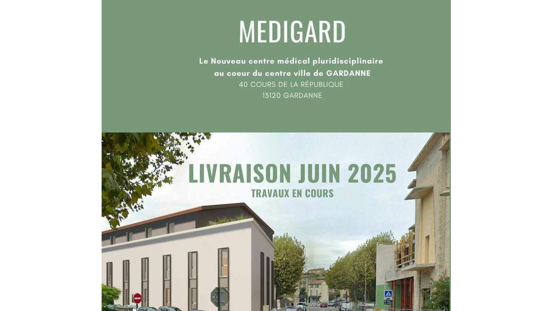 Location bureaux 45m² à Gardanne centre