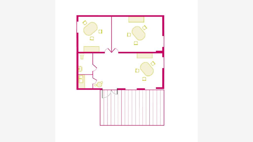 À louer bureaux 60m² à Gellainville- Eu