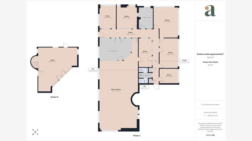 Location de Bureau à 1h de Paris à proximité de Ch