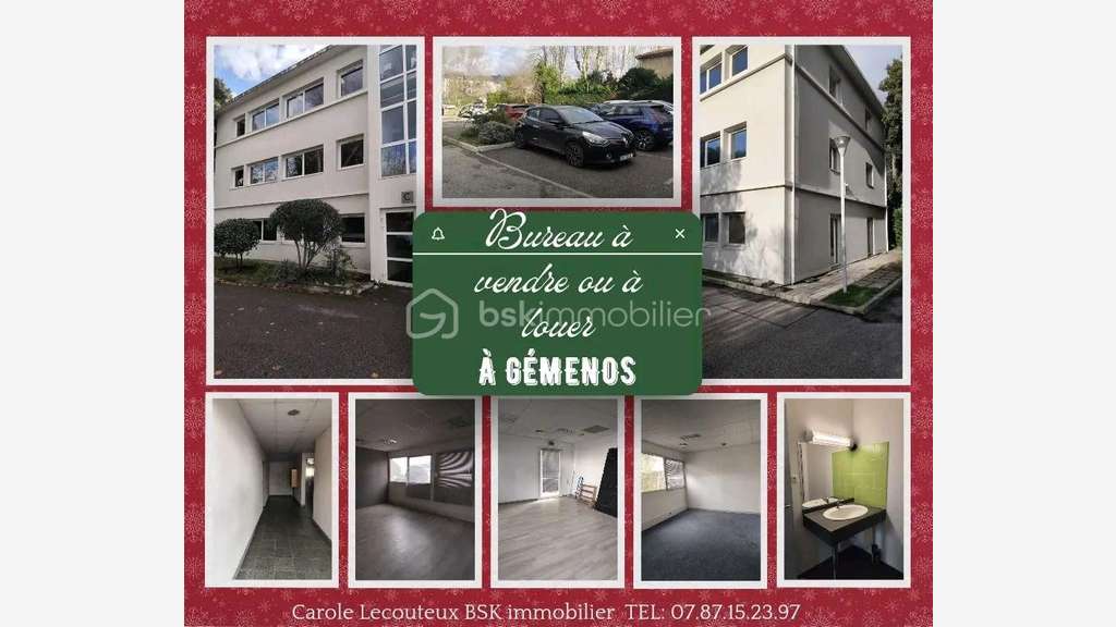 ? OPPORTUNITÉ - BUREAUX À VENDRE - GÉMENOS - 149 0