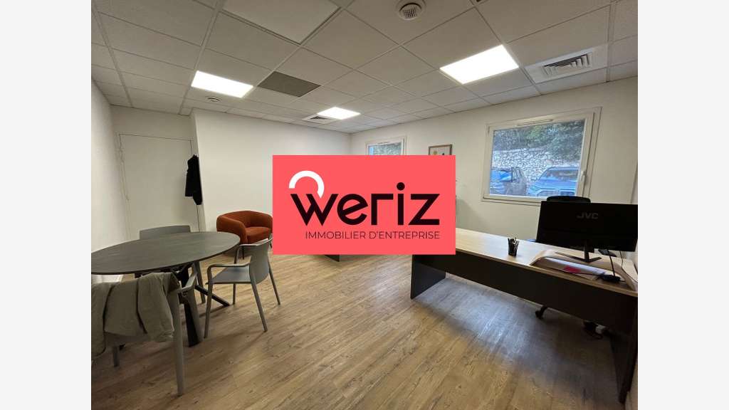 Bureaux refaits de 137m² à louer à Géménos