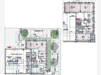 Bureaux 308 m² et 340 m² à louer à Genas