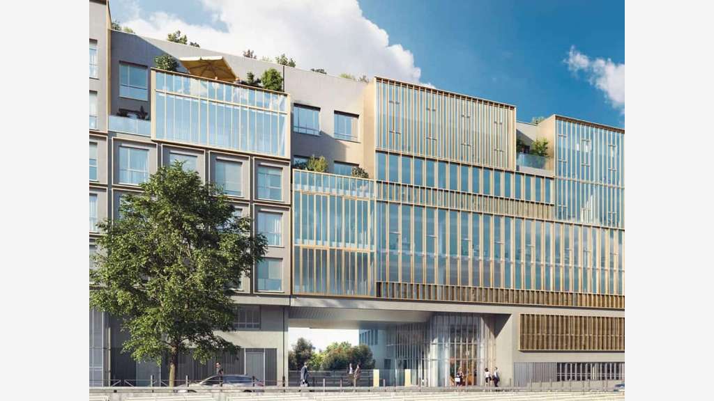À louer bureaux de 557 à 887m² à Gentilly