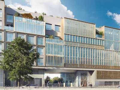 À louer bureaux de 557 à 887m² à Gentilly  