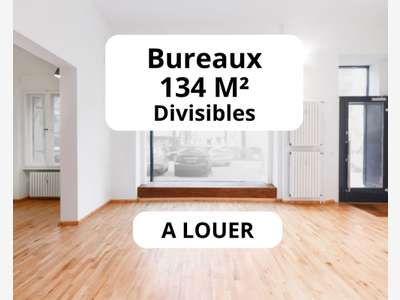 BUREAUX 134M² DIVISIBLES - ACCESSIBLES PMR FORTE