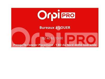 Location Bureaux à Guérande