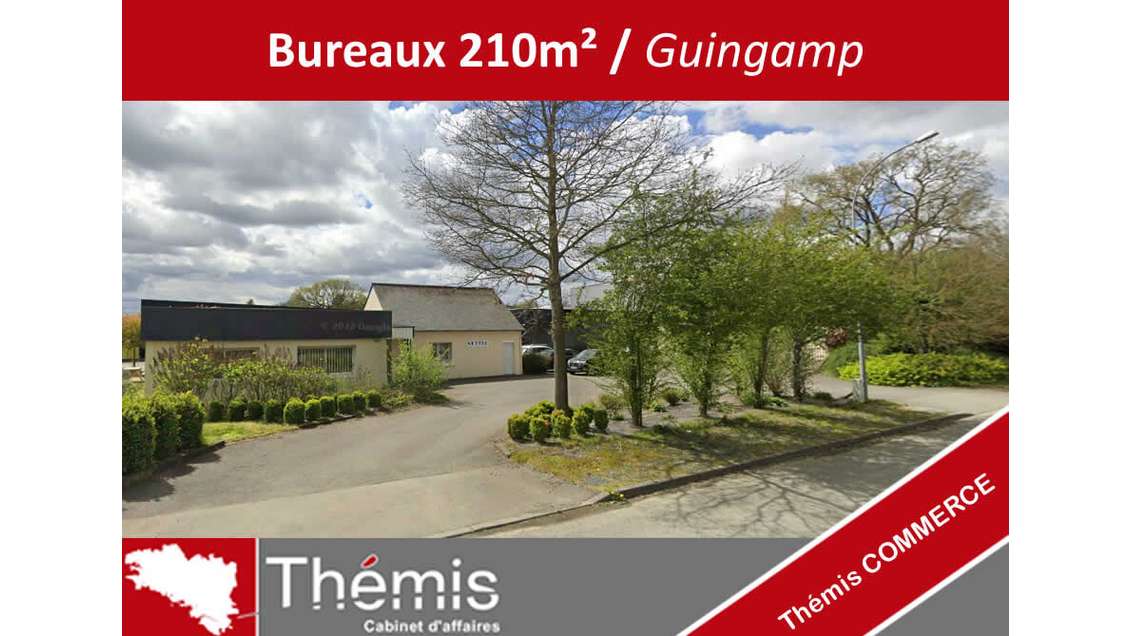 A louer local de bureaux à Guingamp proche RN12