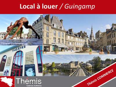 A louer local rénové de 50m² à Guingamp