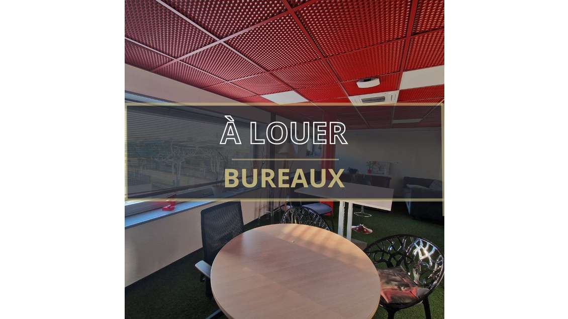 A louer 515m² de bureaux à Caen Nord