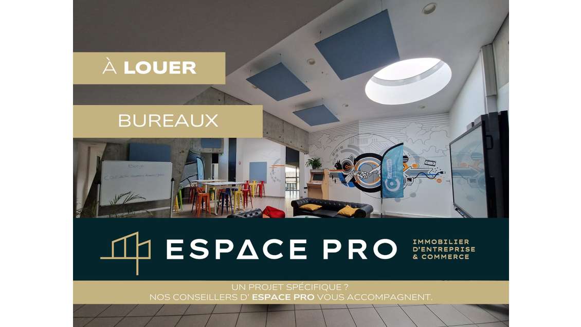 A louer immeuble de bureaux 761m² au Nord de Caen