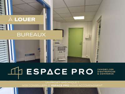 A louer bureaux aménagés 74m² au Nord de Caen