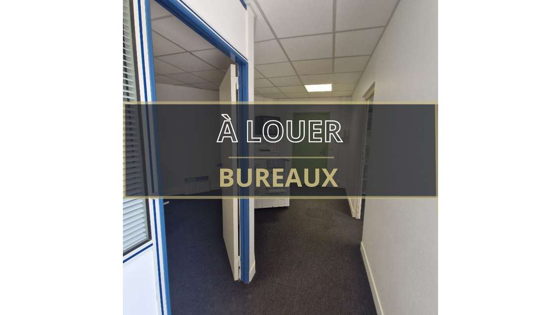 A louer bureaux aménagés 74m² au Nord de Caen