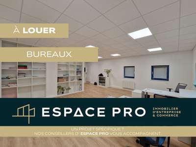 A louer bureaux 72m²  QPPCI au Nord de Caen 