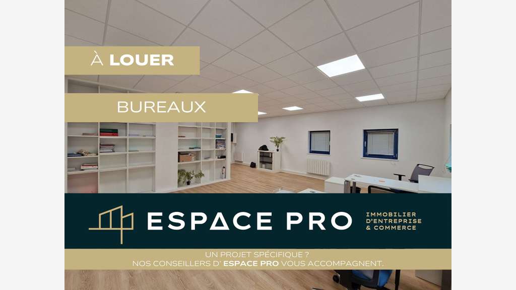 Nord de Caen - A LOUER - Environ 72 m² de Bureaux