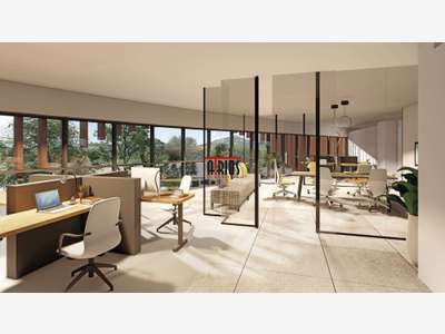 Loue bureaux de 51m² en R+3 à l'entrée de Hyères