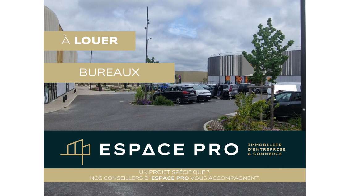 A louer bureaux 308m² au Sud de Caen