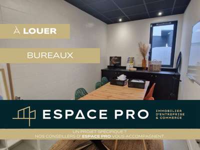 A louer bureaux 96m² RDC au Sud de Caen