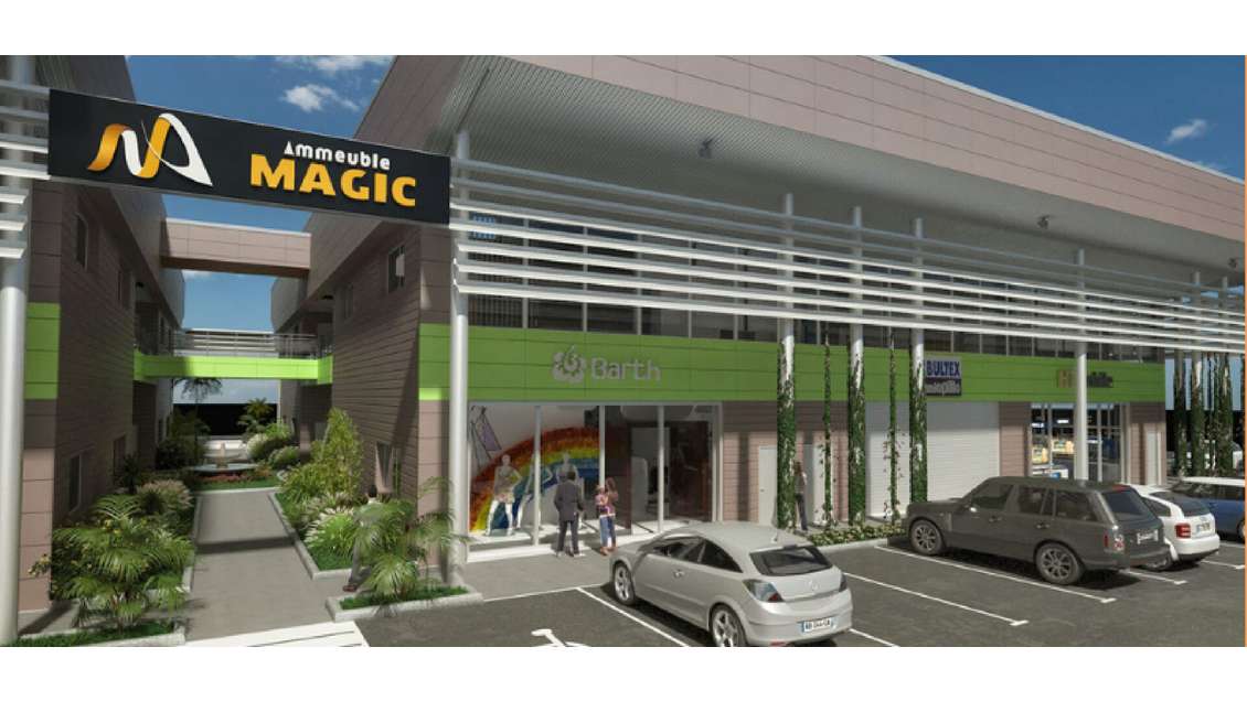 A louer bureaux accès PMR 85m² Baie-Mahault Jarry 