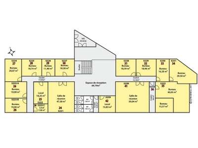 Location Bureaux à Juvaincourt