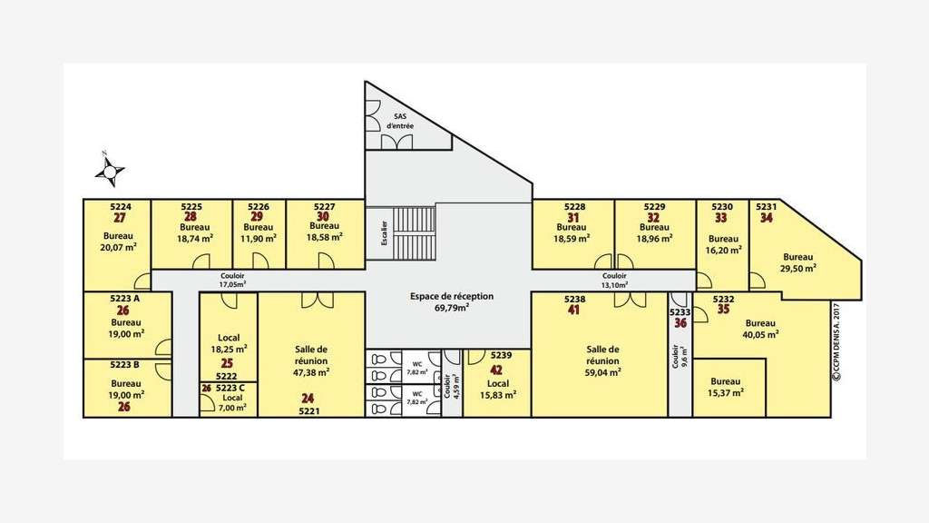 À louer bureaux de 35 à 210m² Mirecourt Aéropole