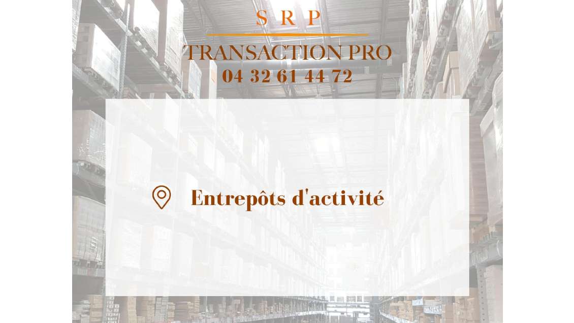 Location entrepôt de 80m² à l' Isle sur Sorgue