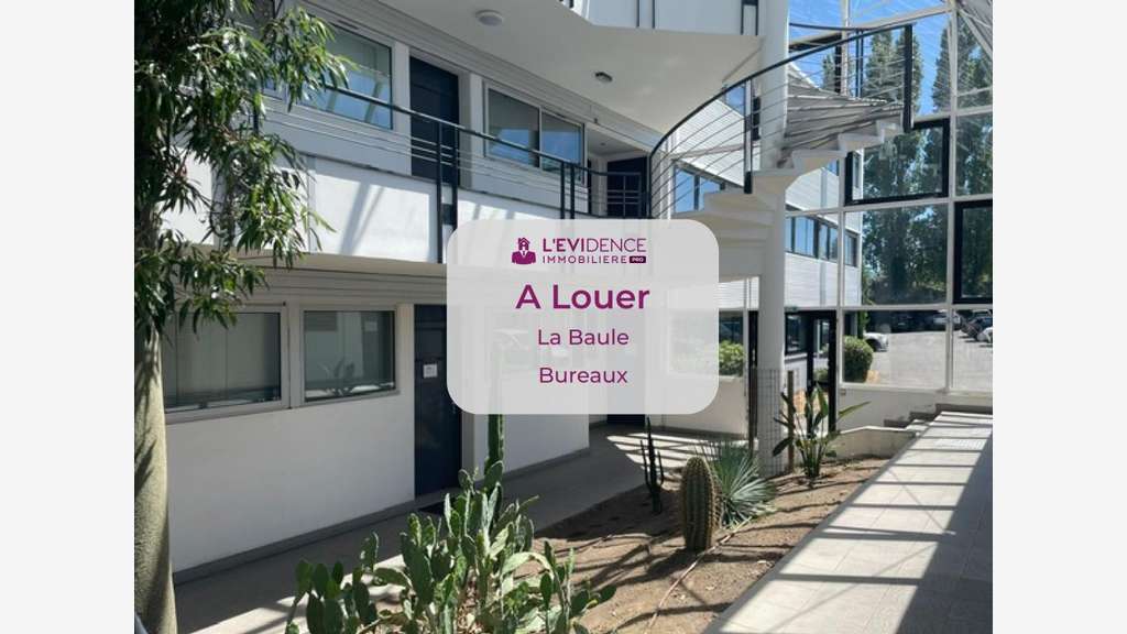 A louer bureaux 70m² à l'entrée de La Baule