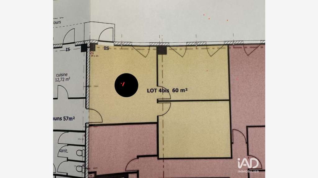 A louer bureaux indépendants de 60m² à La Garde