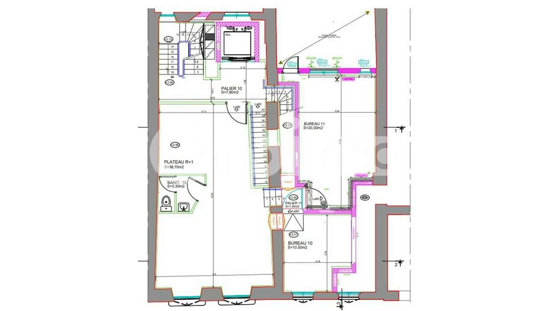Bureaux refaits à neuf hyper centre La Rochelle