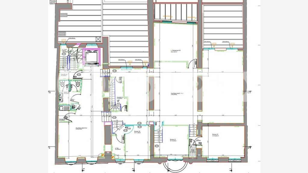 Bureau 271m² à louer centre historique La Rochelle