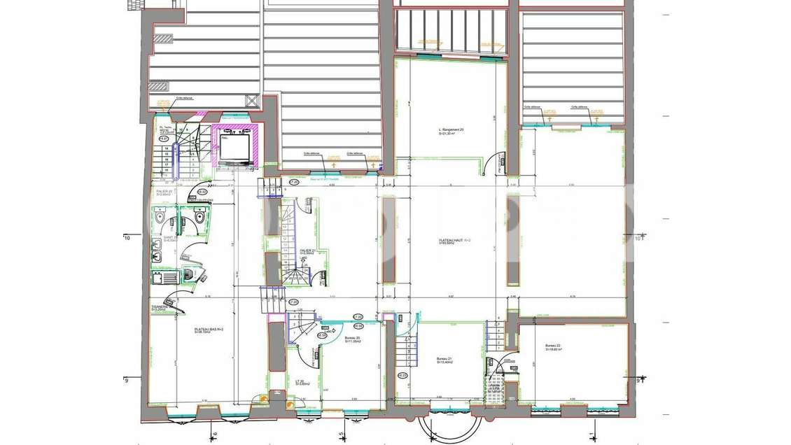 Bureau 271m² à louer centre historique La Rochelle