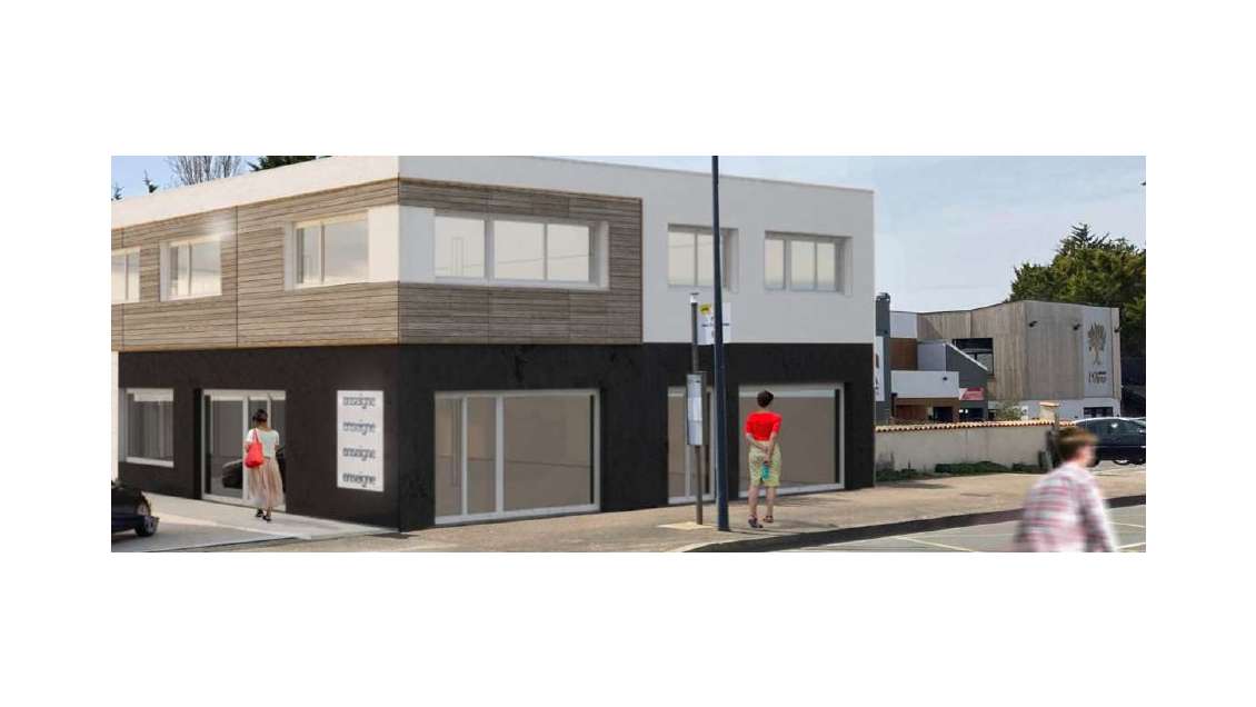 A louer plateaux bureaux neufs 625m² La Rochelle