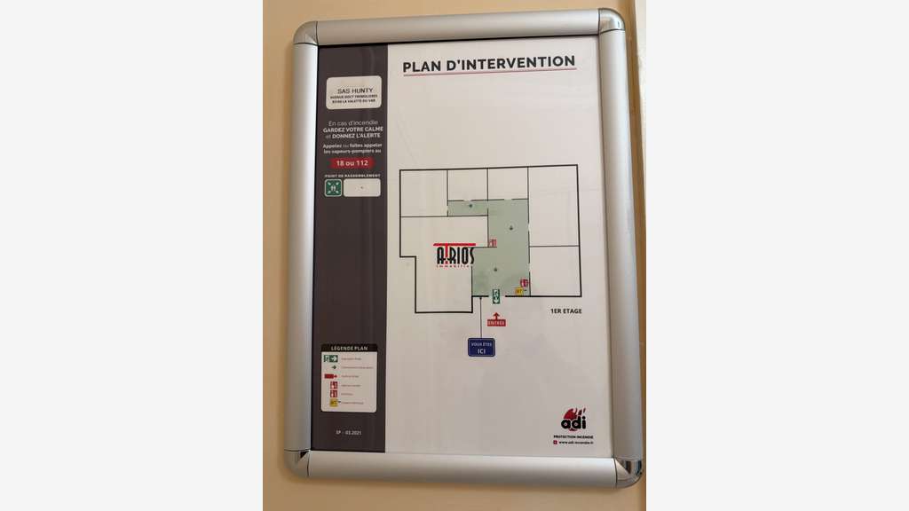 A louer bureaux de 76.68m² au centre de la Valette
