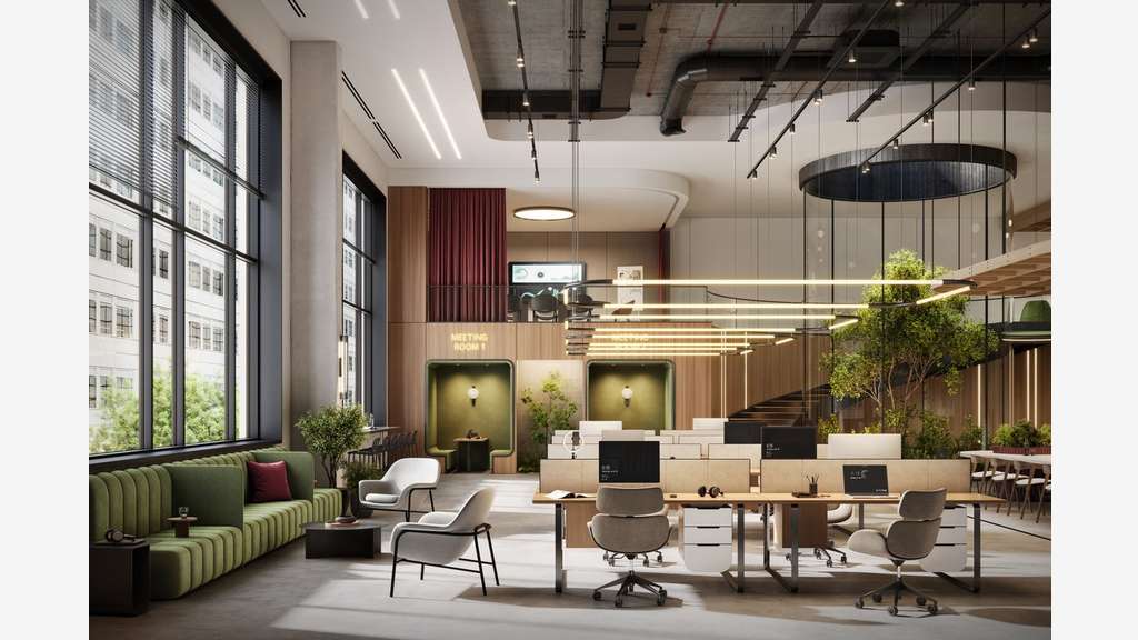 Location bureaux 327m² R+1 à Labège