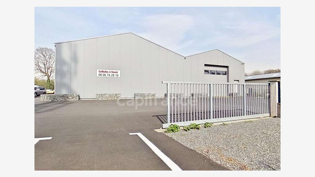 A la location cellule artisanale 181m² ZA Lantic
