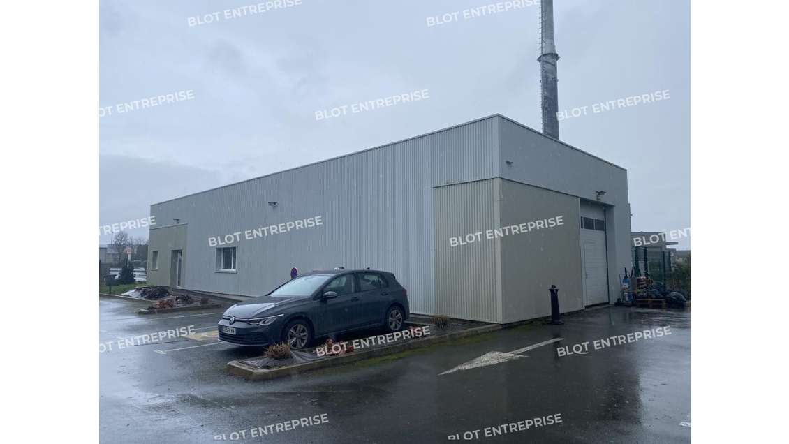 A louer local d'activités 206m² ZA de Lanvallay