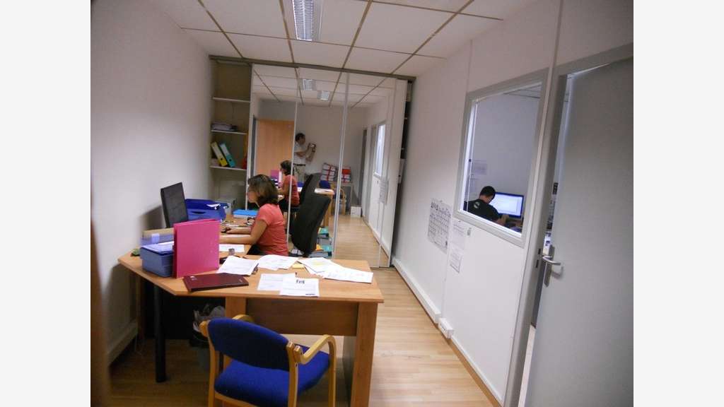 A louer bureaux équipés 75m² Port Marianne/Lattes