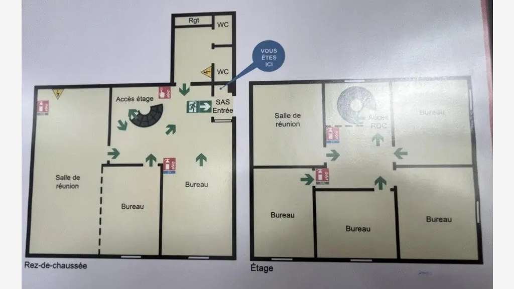 À vendre ou à louer bureaux de 200m² au Havre