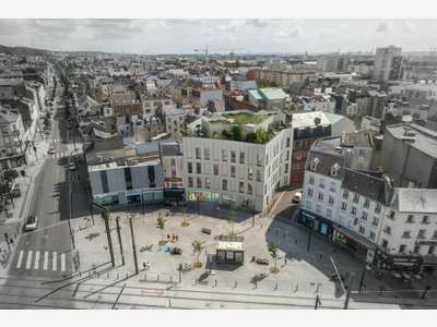 À louer bureaux 1032m² à partir de 203 m² au Havre