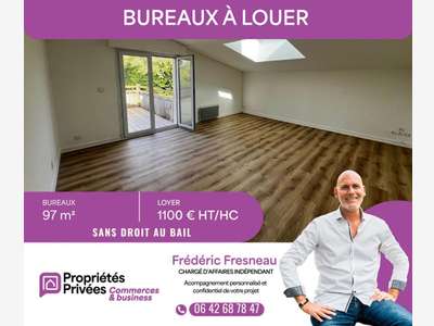 A louer bureaux secteur Vannes Golfe du Morbihan